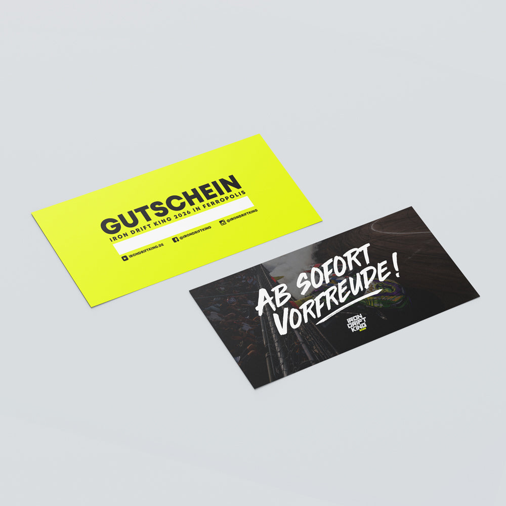 Druckvorlage Gutschein